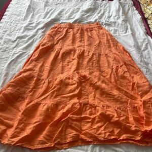 Rachel Zoe Orange skirt